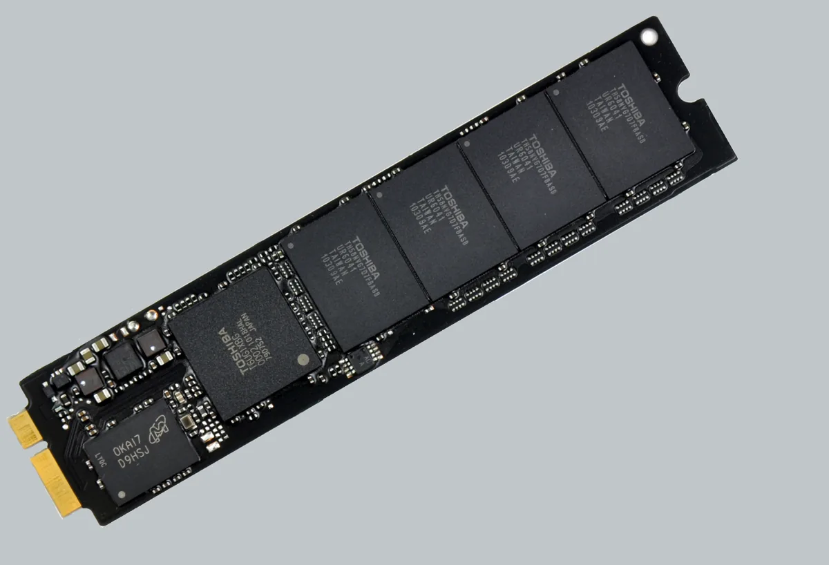 SSD NVMe M.2 en diagnóstico